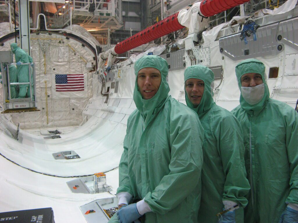 Christy_payload bay of the space shuttle Christy_payload bay of the space shuttle