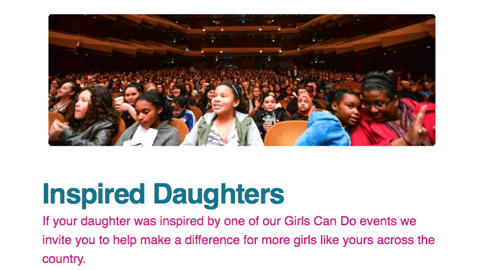 Inspired girls
